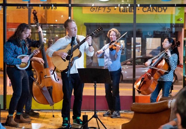 Bluegrass Ensemble Class with Justin Heath