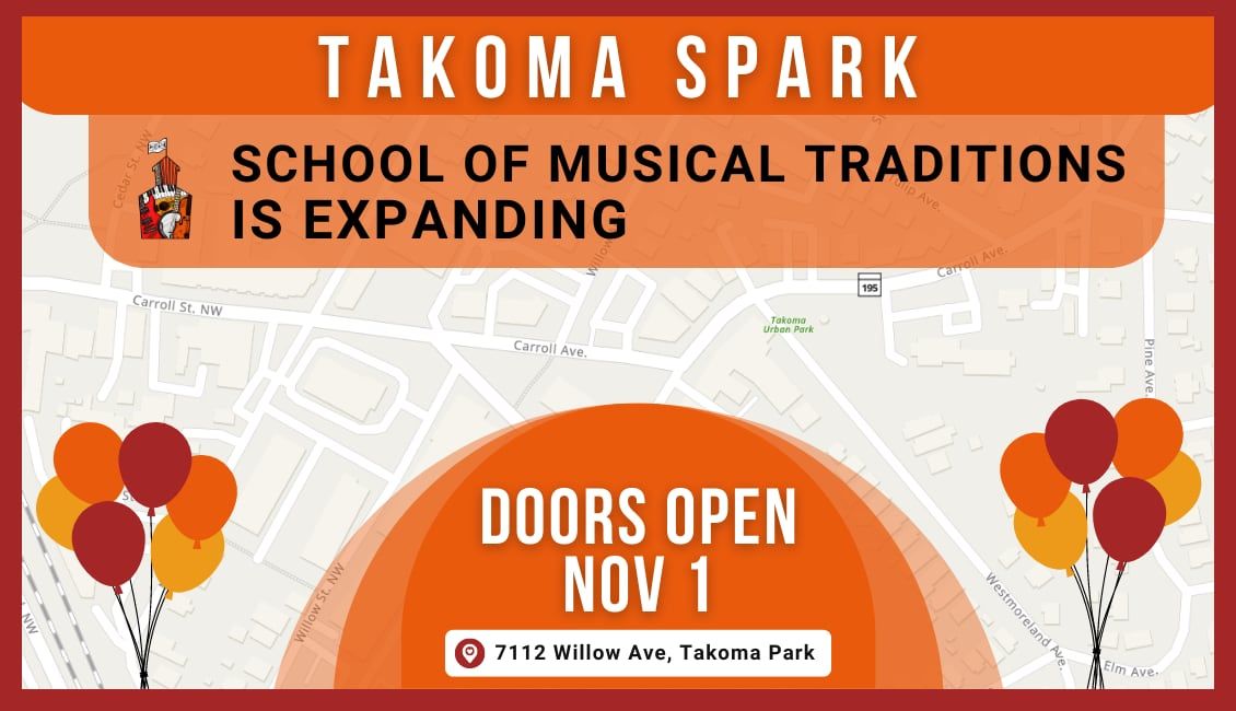 SMT is Expanding Into Takoma SPARK!