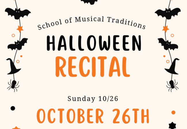 Halloween Recital 10/26!